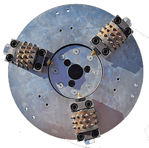 CPS Bush Hammer Rollers / Head Assembly image 0