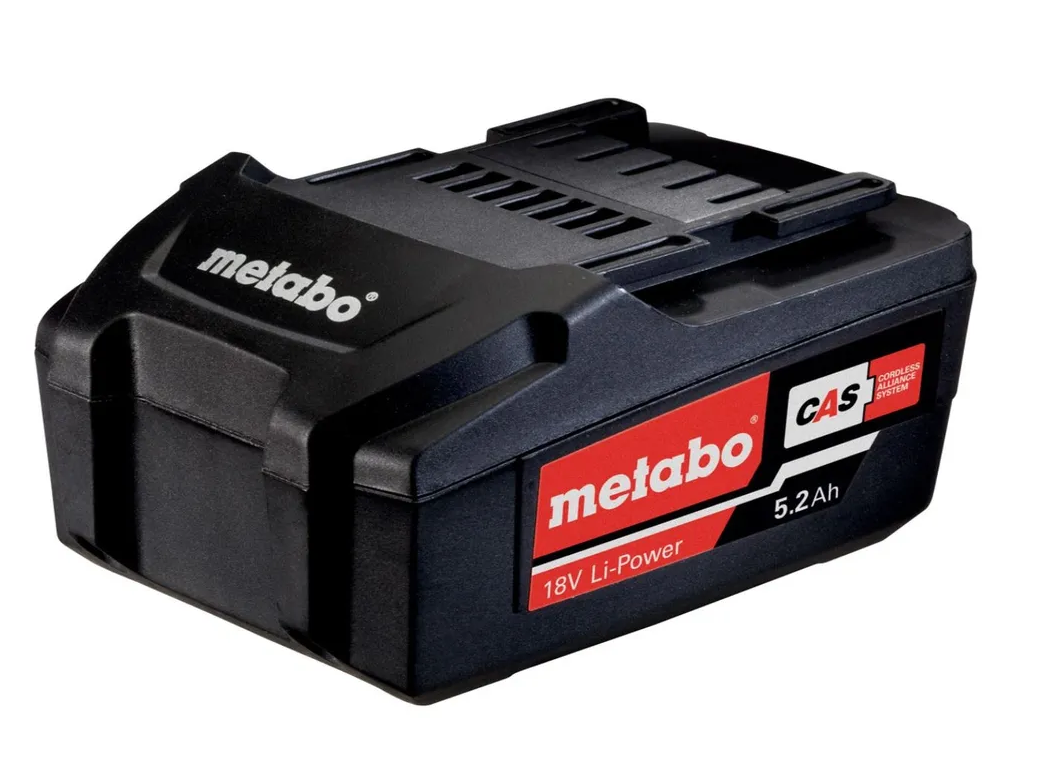 Metabo Battery Pack 18V, 5.2 AH, LI-Power image 0