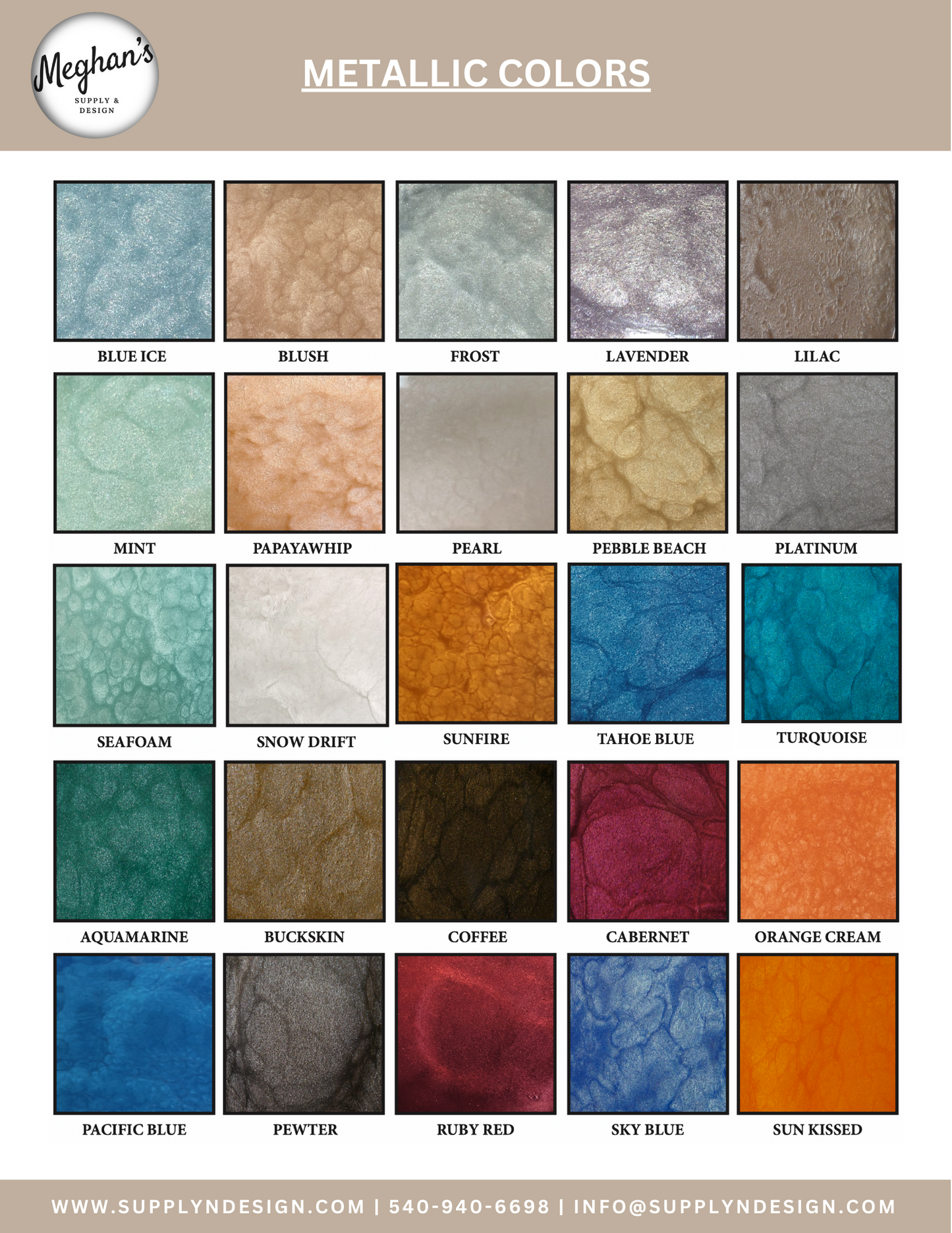 14 oz. Bulletproof Resins Metallics Pigments image 3