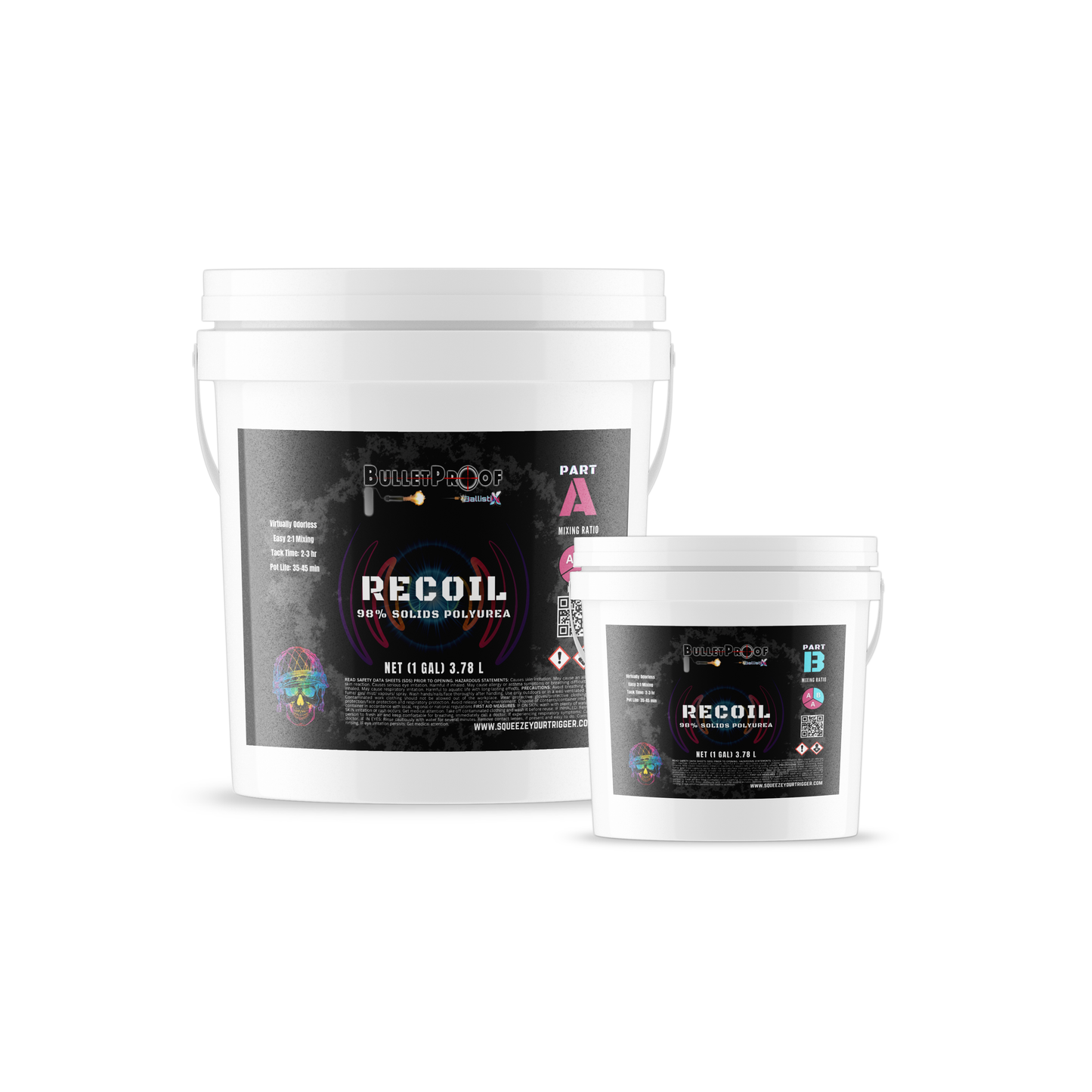 Recoil | 98% Solids Polyurea (3 or 15 GAL KIT) image 0