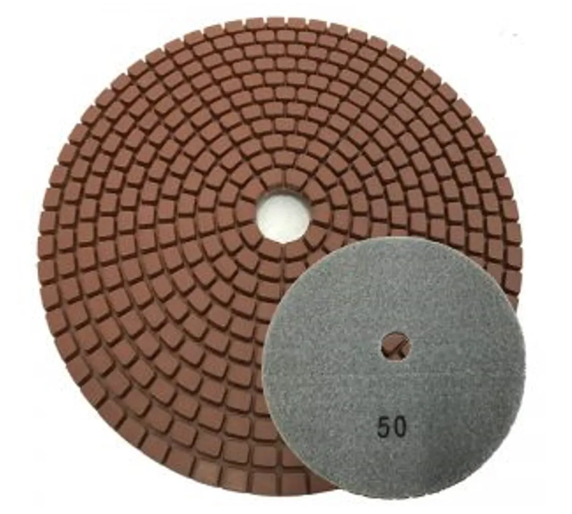 Syntec - Natural Color Handheld 7" Polishing Pads Wet/Dry image 0