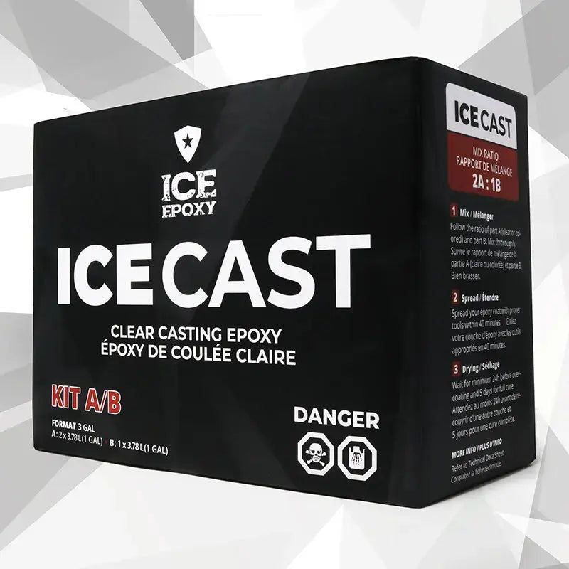 Ice Epoxy: ICE-CAST Deep Pour Crystal Epoxy 3 gallons image 11