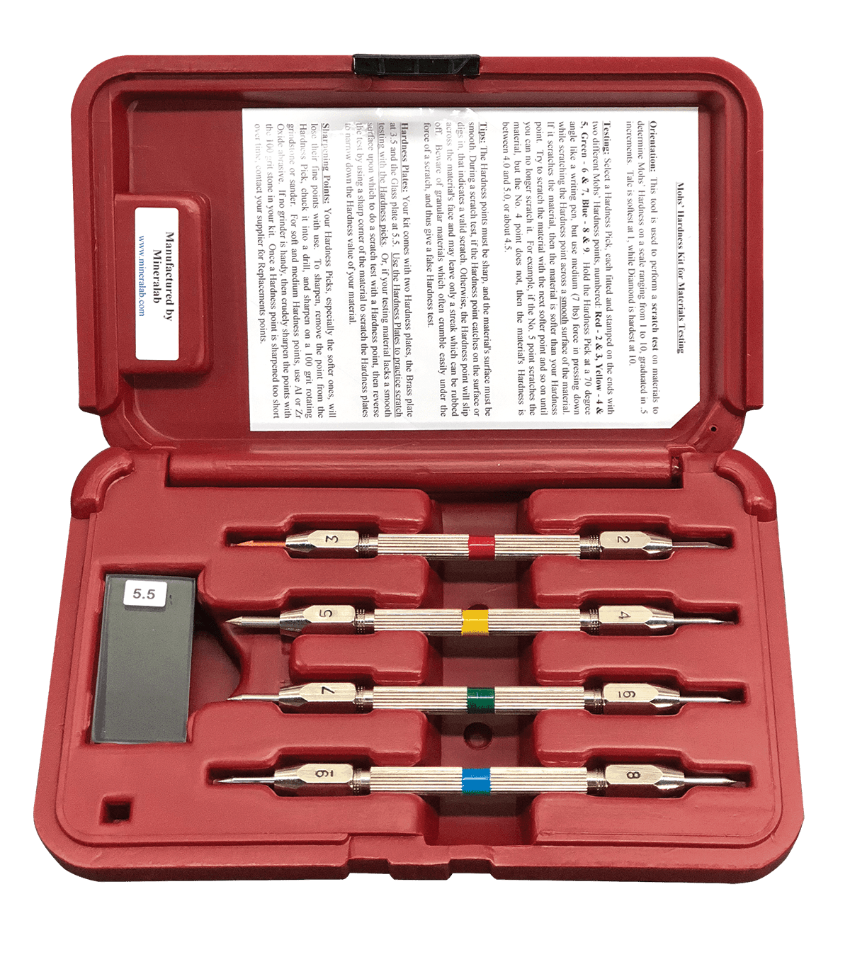 MOHS Hardness Scratch Tester image 0