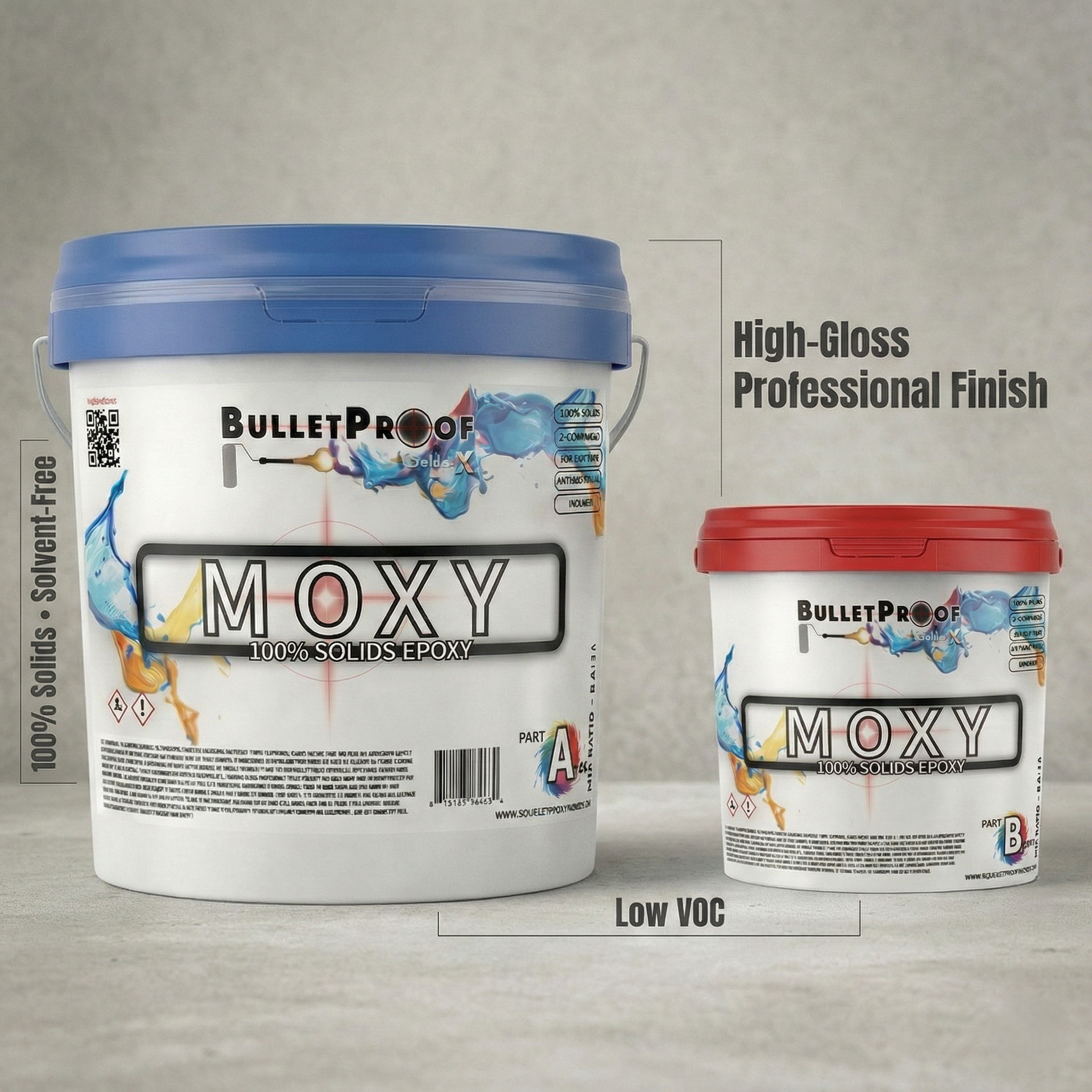 Bulletproof: MOXY | 100% Solids Epoxy 3 Gallon Kit image 5