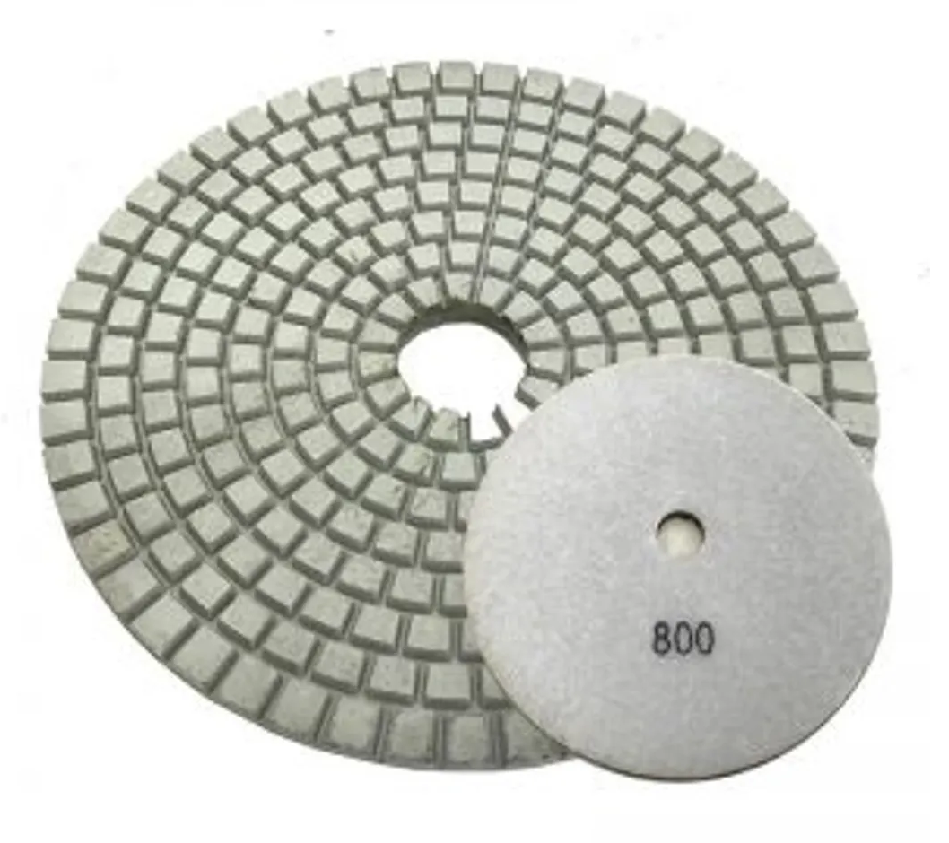 Syntec - White Handheld 5" Resin Pads Wet/Dry (Eliminate Color Transfer) image 0
