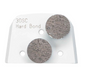 Syntec Slim Fit - Double Round Segments - 30/40, Extremely Hard (White) image