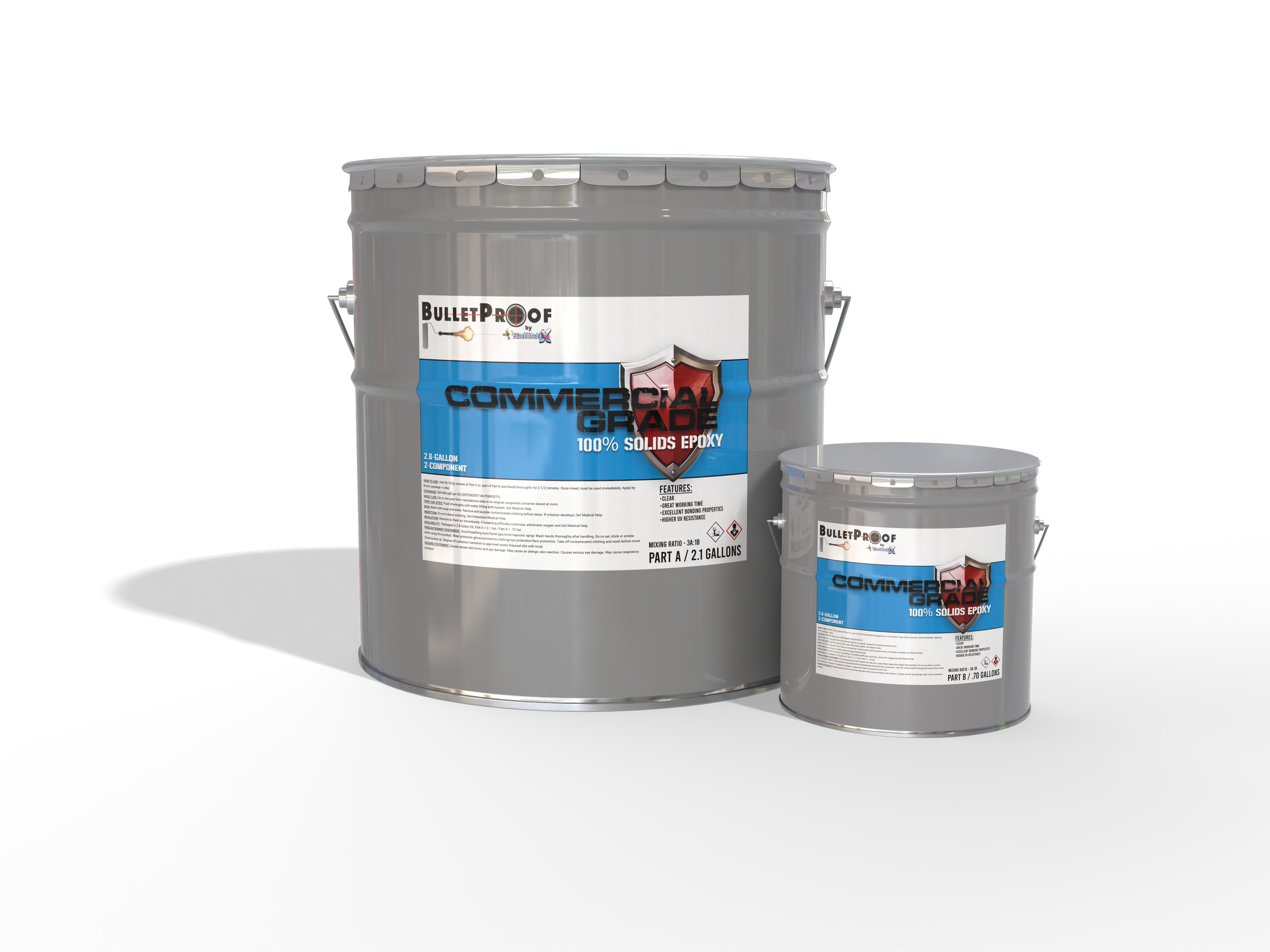 Bulletproof: Commercial Grade - 100% Solids Epoxy image 0