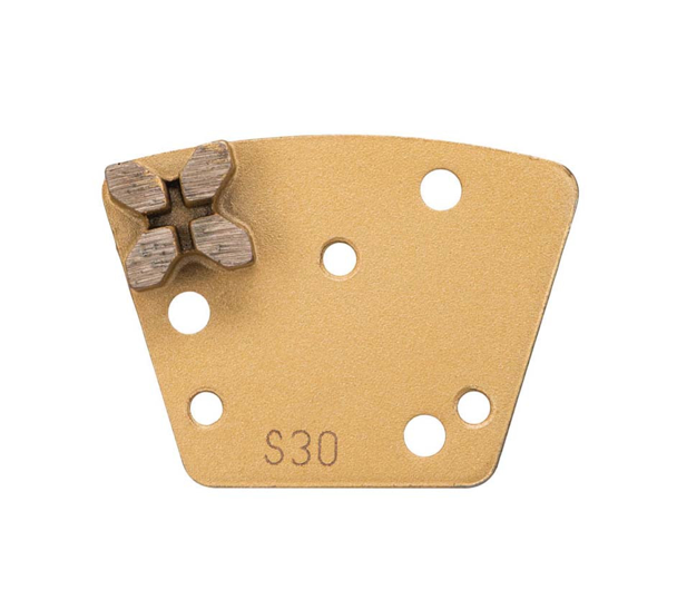 Syntec Trapezoid Bolt On - Single X Segments - 50/60, Extremely Soft (Gold) image