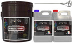 Bulletproof: Single Shot (Pre-Tinted) 100% Solids Epoxy - 3 Gallon Kit + Mixer - Black image
