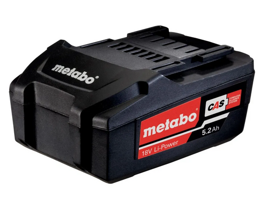 Metabo Battery Pack 18V, 5.2 AH, LI-Power image 0