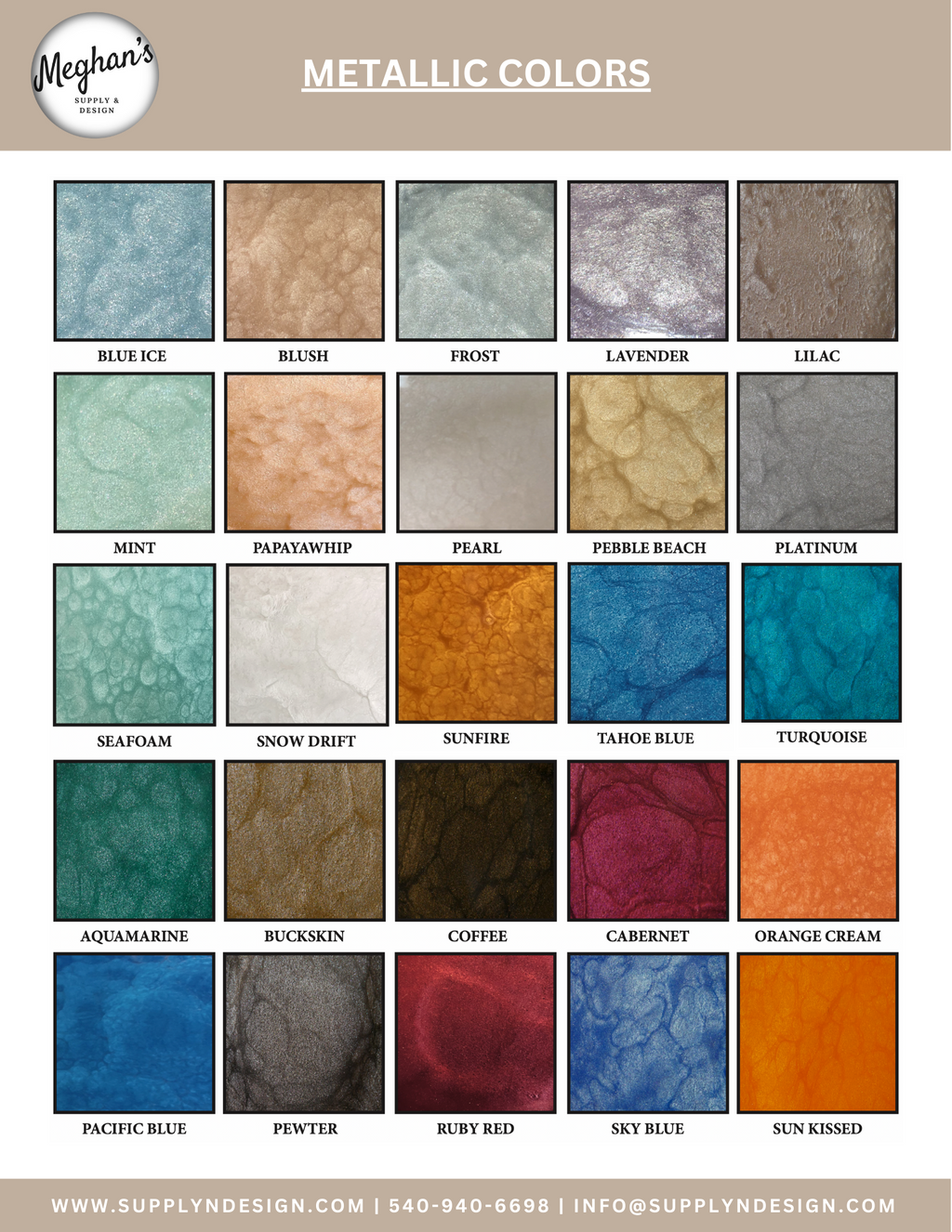 14 oz. Bulletproof Resins Metallics Pigments image 3