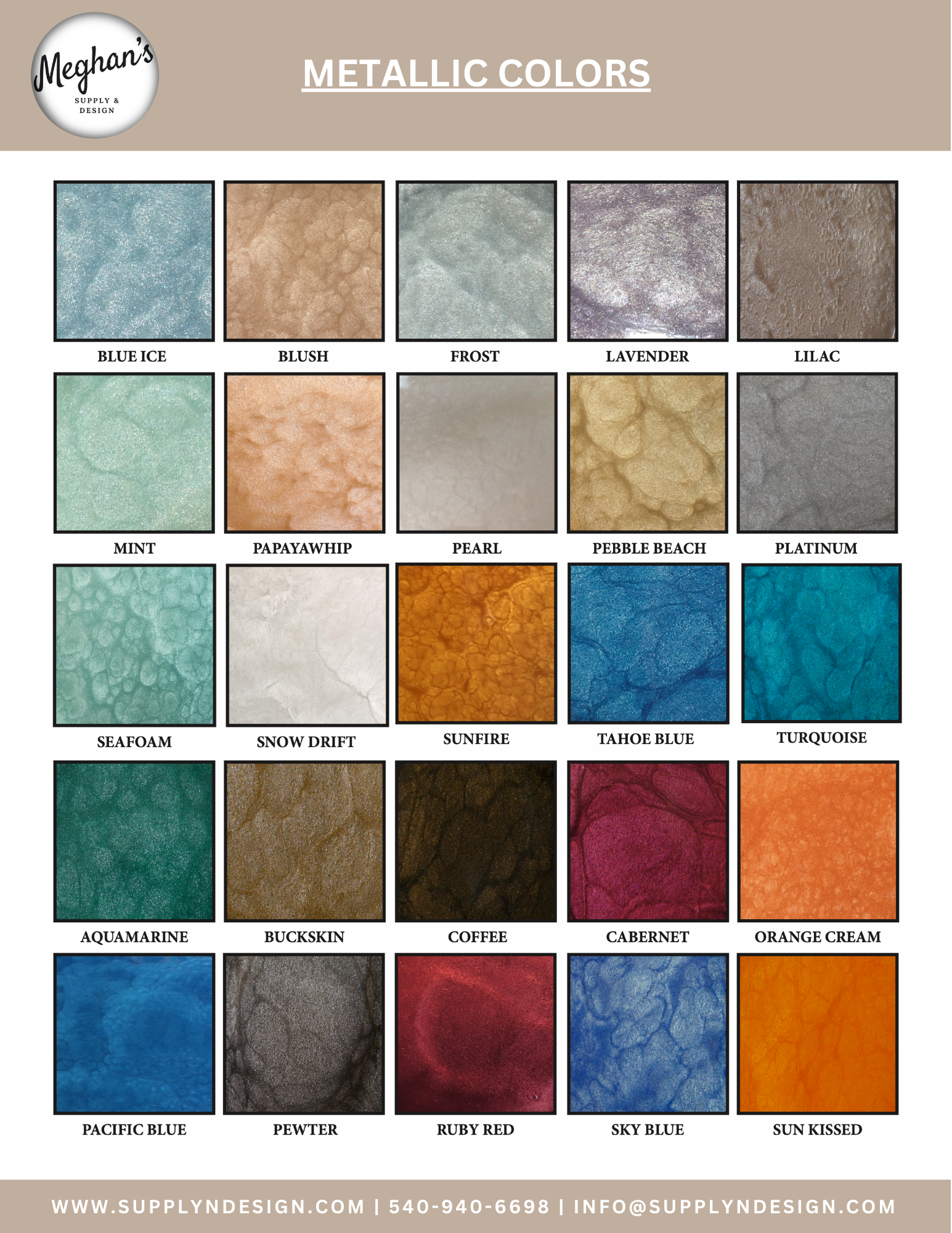 14 oz. Bulletproof Resins Metallics Pigments image 3