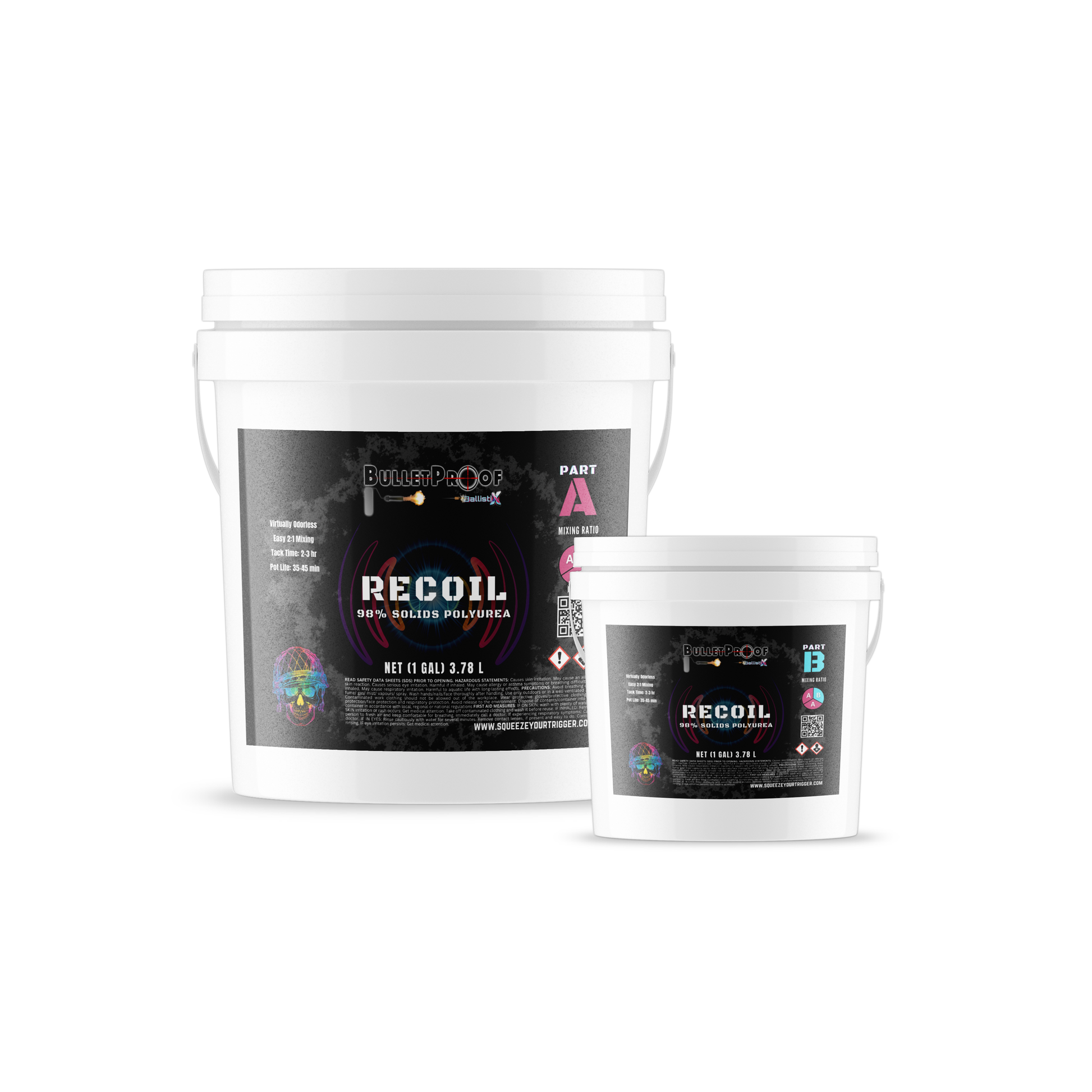 Recoil | 98% Solids Polyurea (3 or 15 GAL KIT) image 0