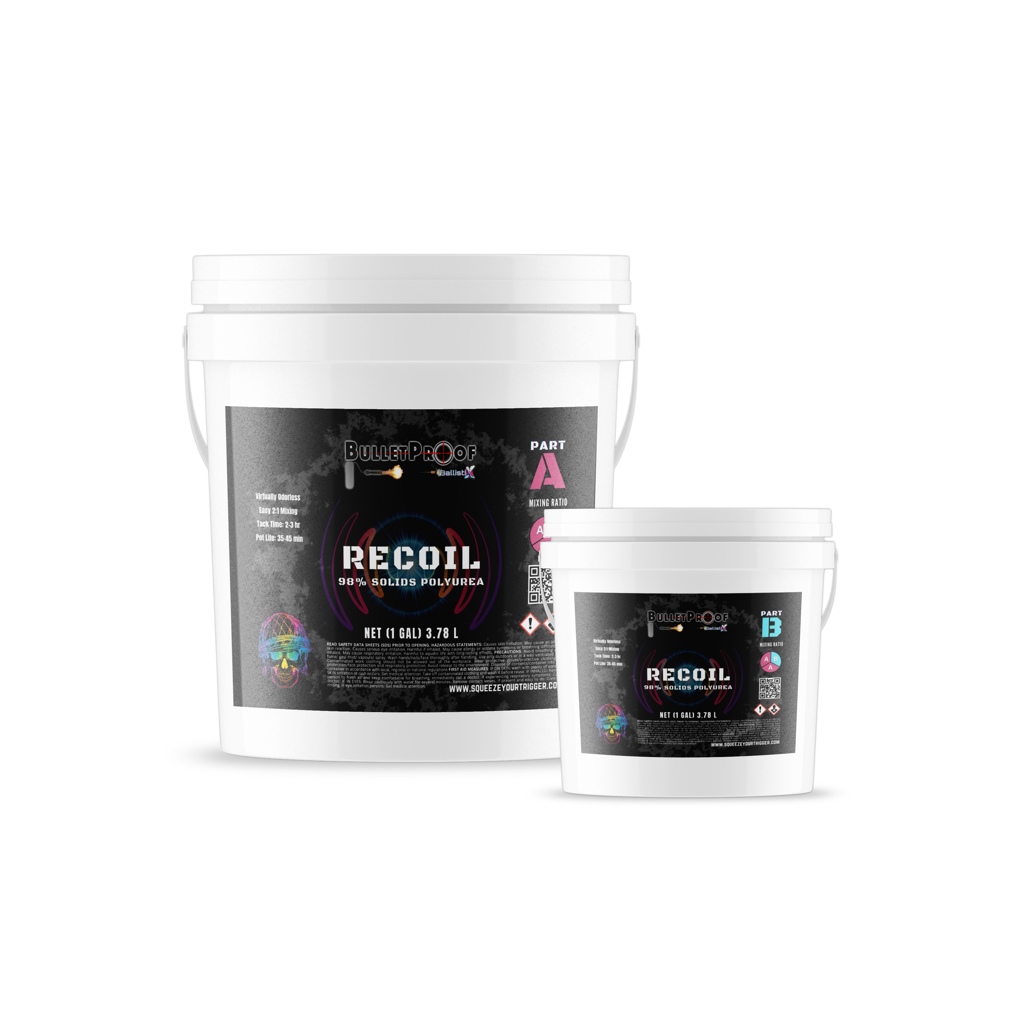 Recoil | 98% Solids Polyurea (3 or 15 GAL KIT) image 0