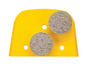 Syntec Slim Fit - Double Round Segments - 120/140, Hard (Yellow) image