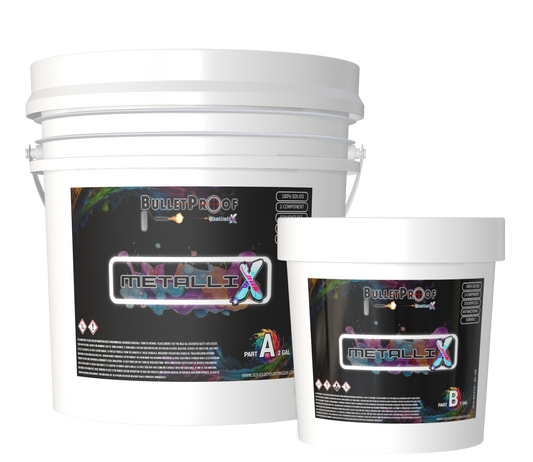 Bulletproof: MetalliX 100% Solids Epoxy - 3 Gallon Kit image 0