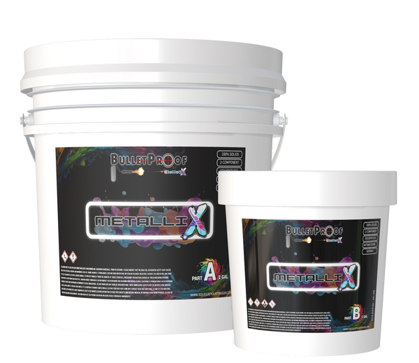 Bulletproof: MetalliX 100% Solids Epoxy - 3 Gallon Kit image 0