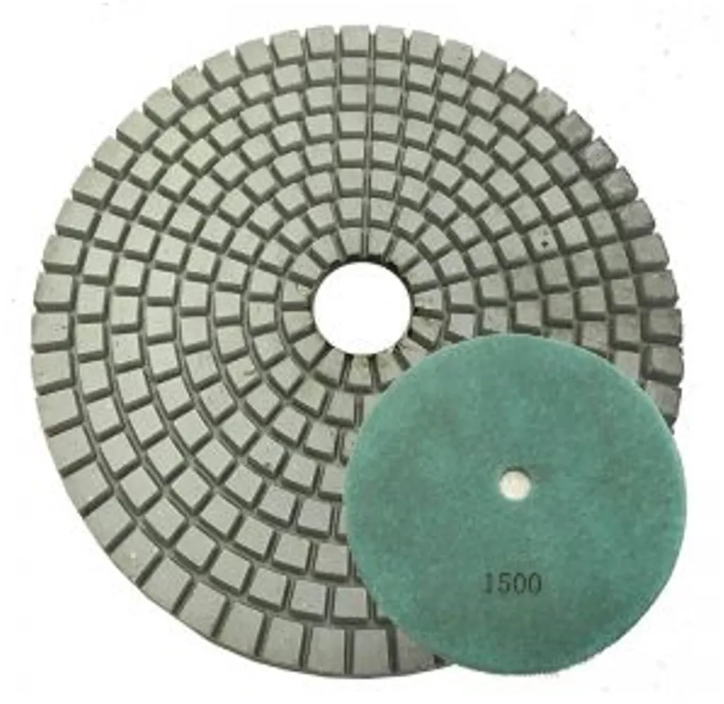 Syntec - White Hand Held 7" Resin Pads Wet/Dry (Eliminate Color Transfer) image 0