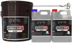 Bulletproof: Single Shot (Pre-Tinted) 100% Solids Epoxy - 3 Gallon Kit + Mixer - White image