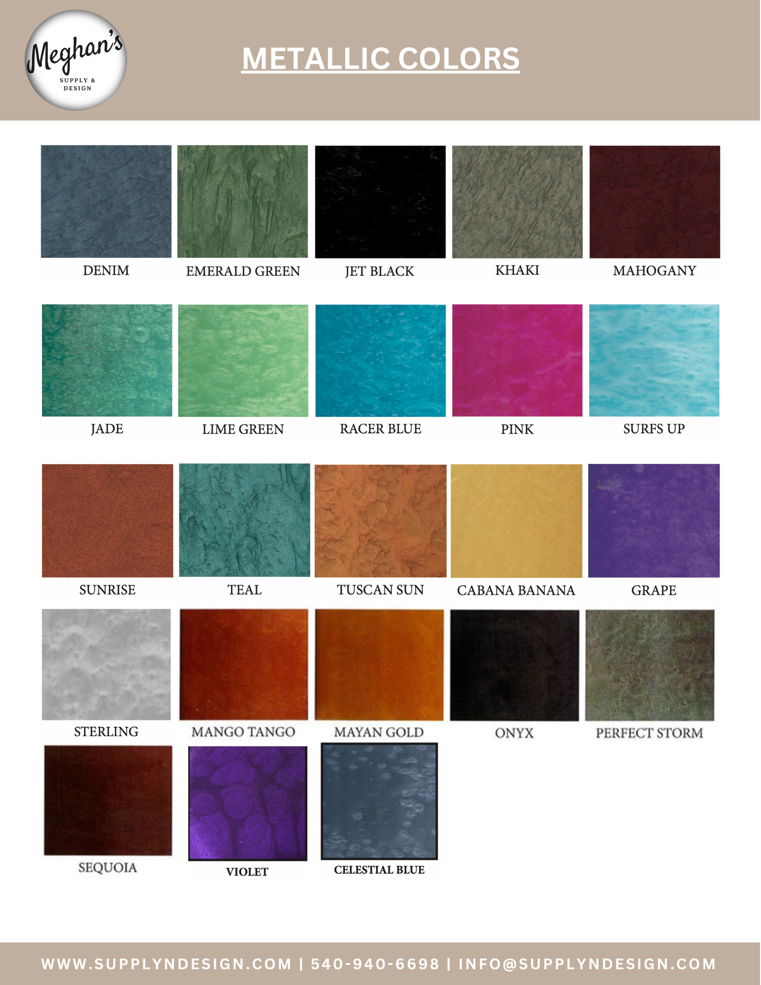 14 oz. Bulletproof Resins Metallics Pigments image 2