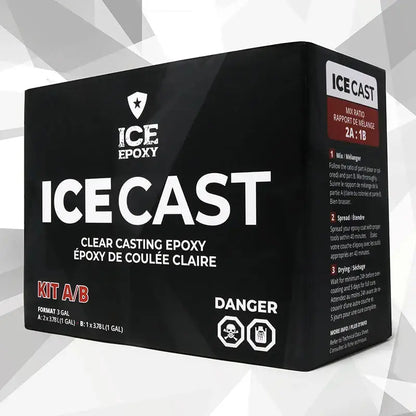 Ice Epoxy: ICE-CAST Deep Pour Crystal Epoxy 3 gallons image 11