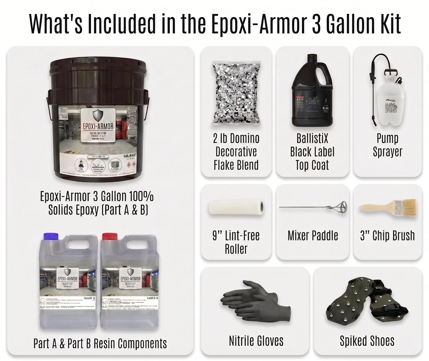 Epoxi-Armor - Complete Garage Kit