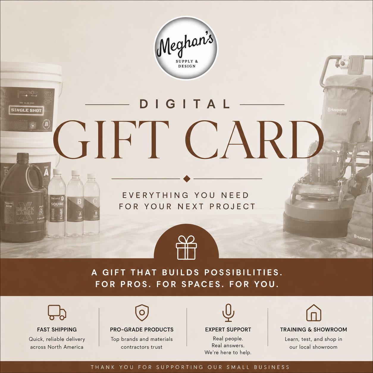 Meghan's Gift Card