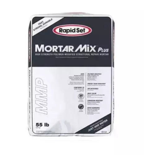 Rapid Set Mortar Mix Plus (PALLET - 50 BAGS) image 0
