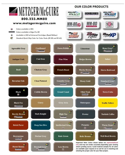 Edge-Pro 80 ColorFast Color Pack image 1