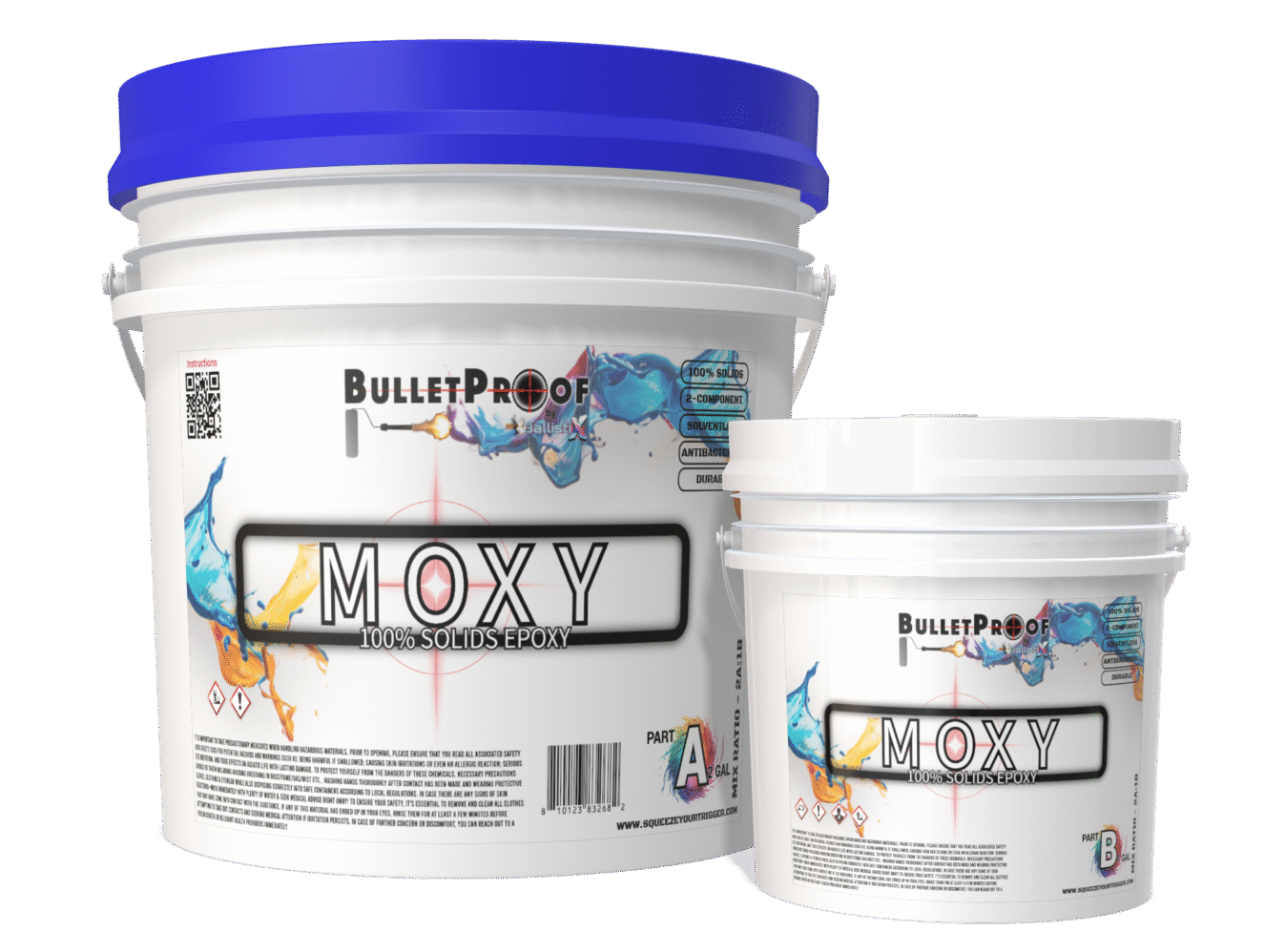 Bulletproof: MOXY | 100% Solids Epoxy 3 Gallon Kit image 0