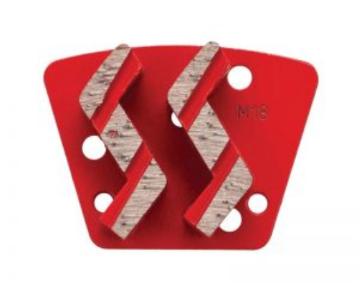 Syntec Trapezoid Bolt On - Double S (Ripper) Segments image 0