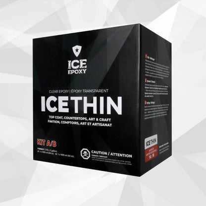 Ice Epoxy: ICE-THIN Flood Coat Crystal Epoxy image 1