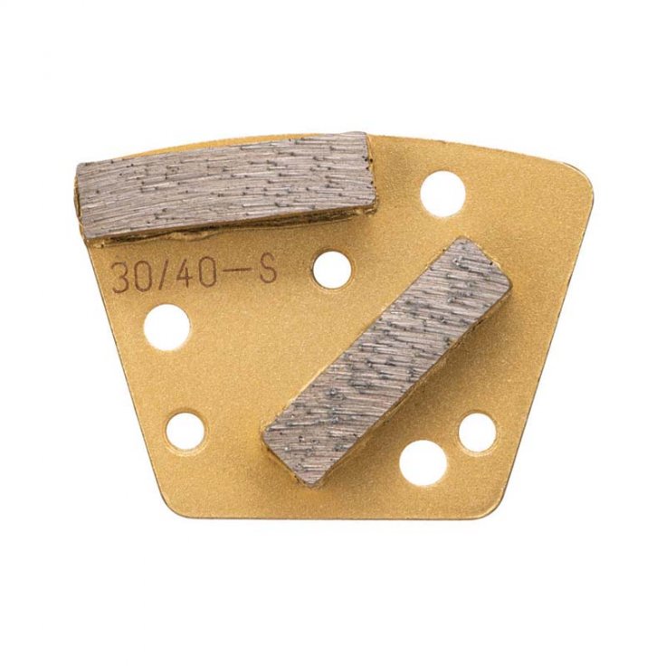 Syntec Trapezoid Bolt On - Double Bar Segments - Extremely Soft, 60/80 image