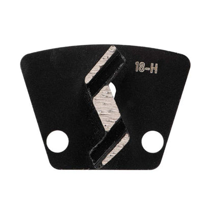 Syntec Trapezoid Bolt On - Single S Segments - Hard (Black) - 16/20 image